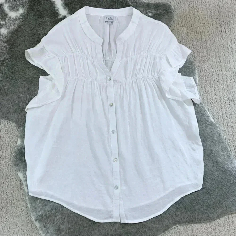 Cozy Co. Ruffle Blouse